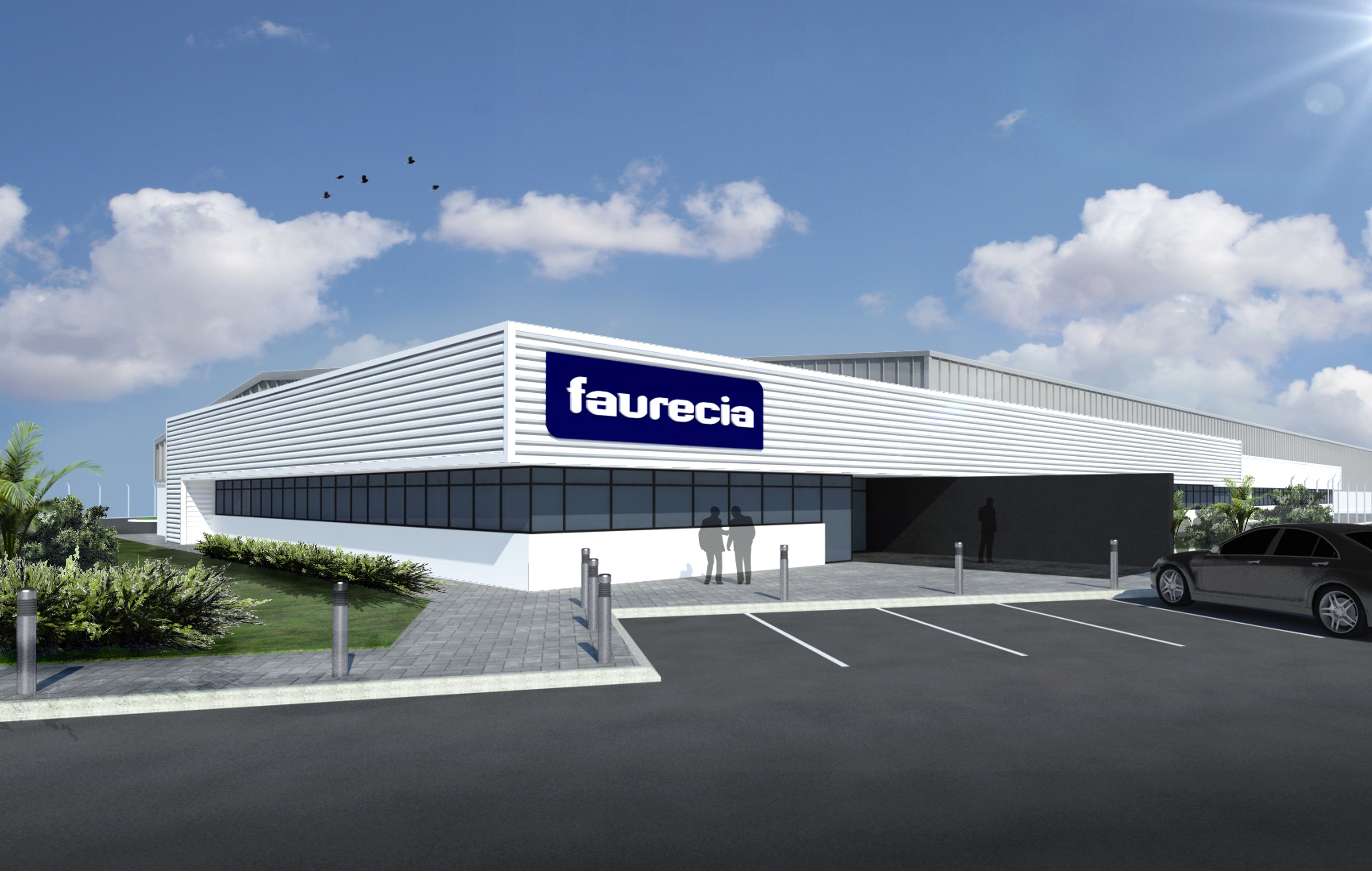 Faurecia 3D Renders Balshaw & Fogarty Architects